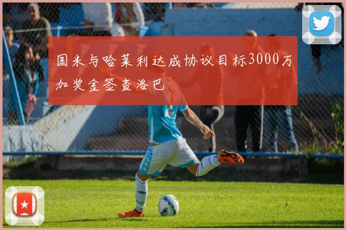 国米与哈莱利达成协议目标3000万加奖金签查洛巴